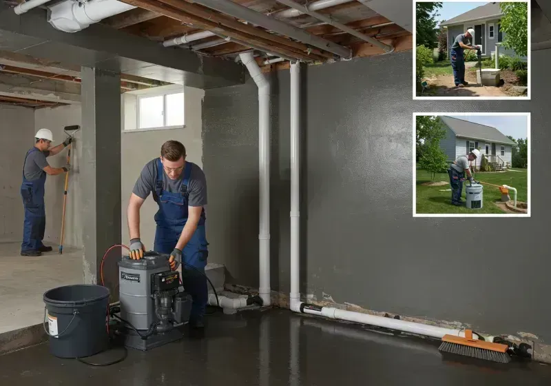 Basement Waterproofing and Flood Prevention process in Luther, OK